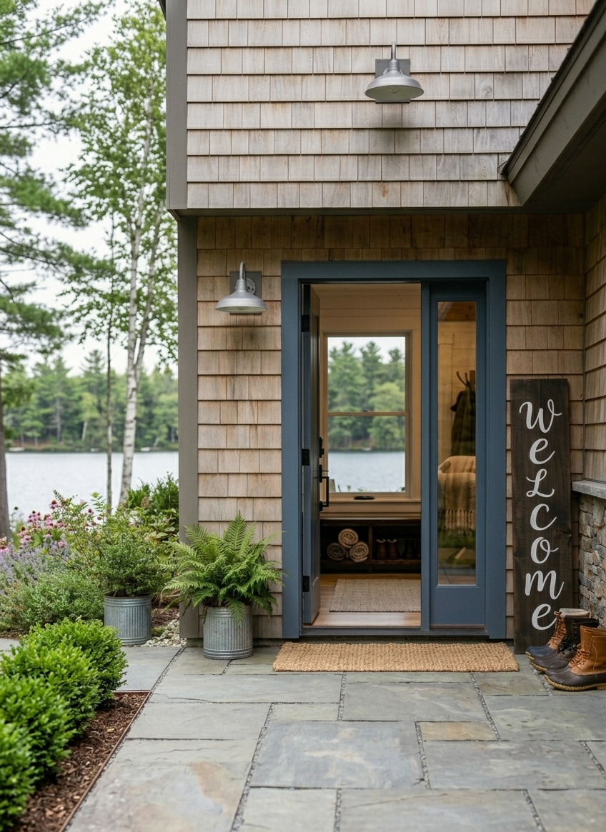Lake Lodge Front Door